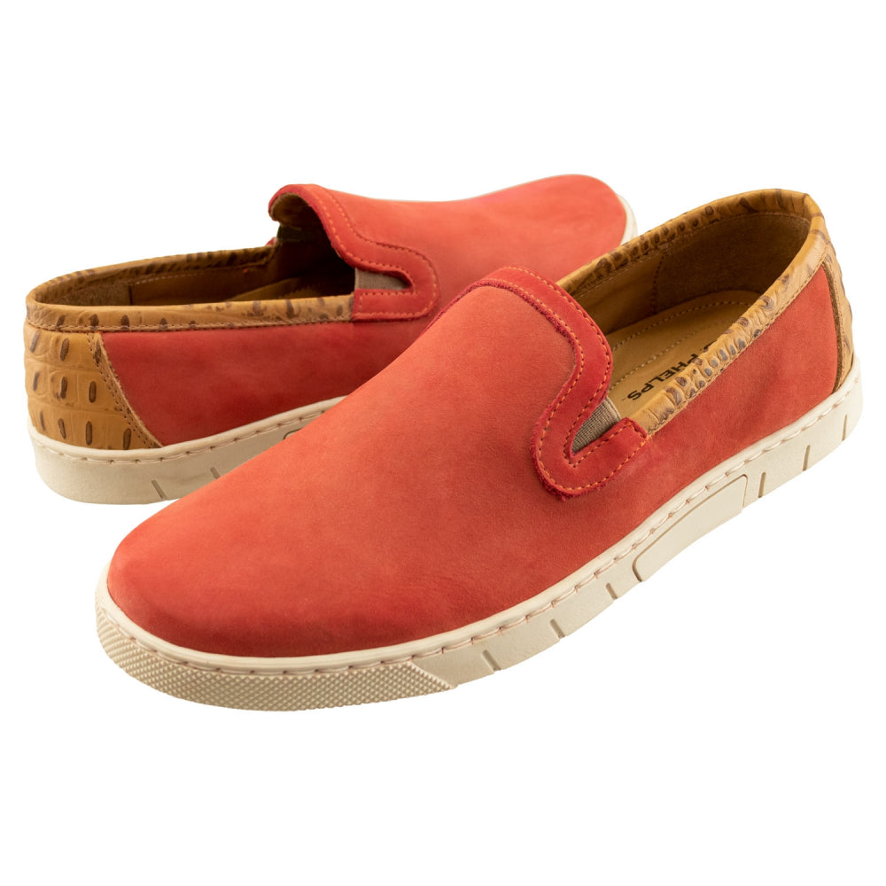 TB Phelps Scottsdale Slip On Shoes Faded Red