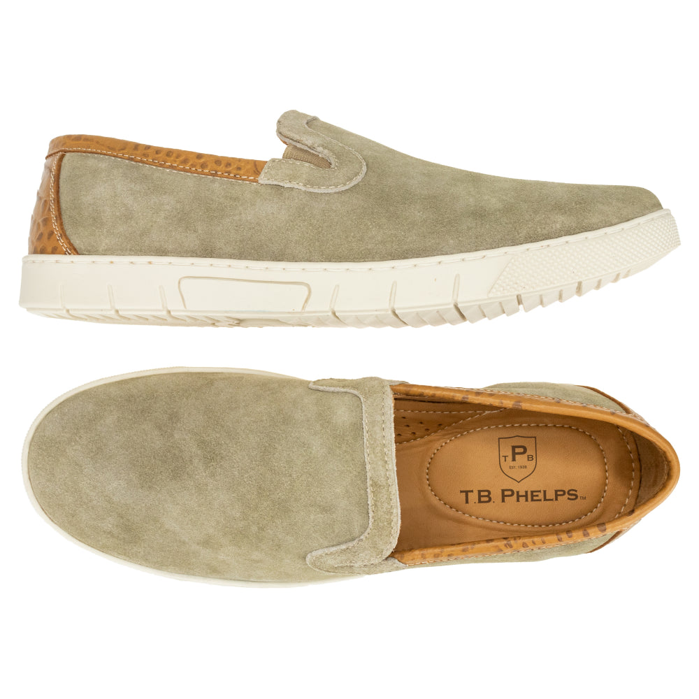 TB Phelps Scottsdale Slip On Shoes Grey