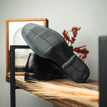 Neil M Senator Cap Toe Shoes Black