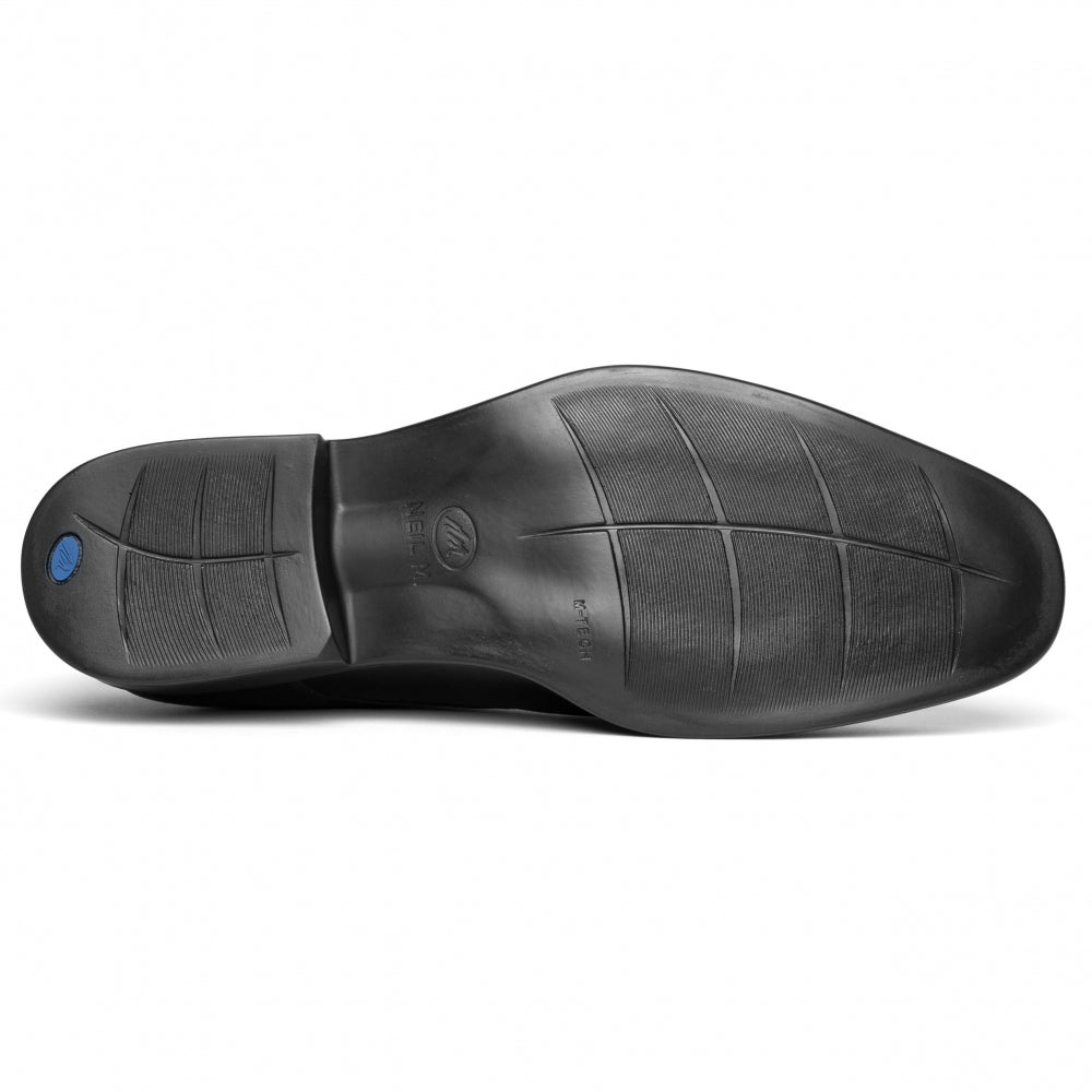 Neil M Senator Cap Toe Shoes Black
