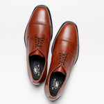 Neil M Senator Cap Toe Shoes Saddle Tan