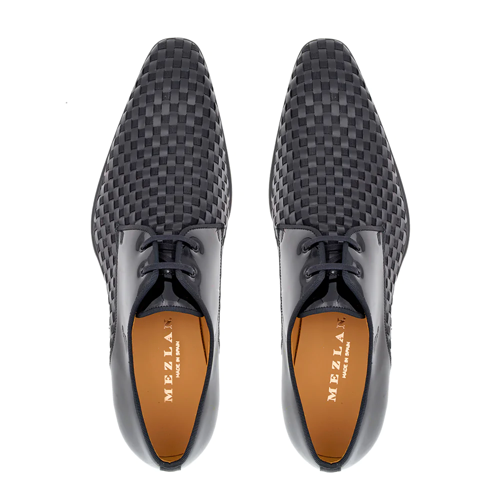 Mezlan Sexto Woven Shoes Black (8230)