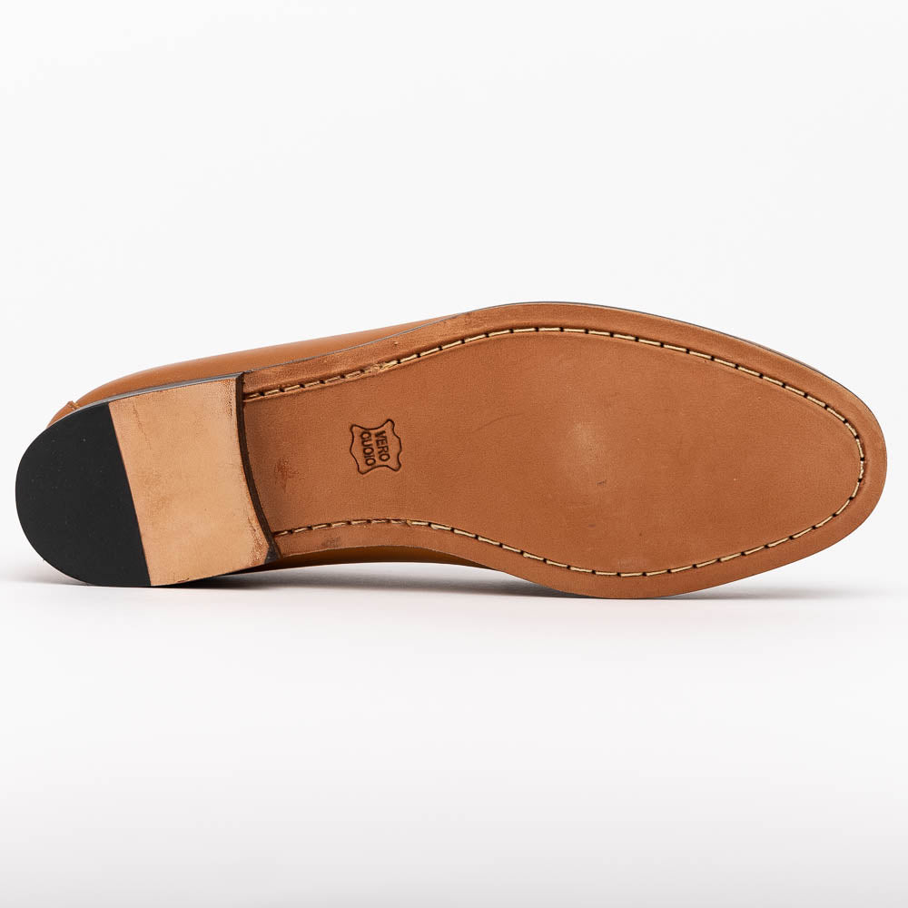 TB Phelps The Shag Loafers Walnut / White