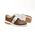 Shane & Shawn Moe Down Cap Toe Shoes Brown