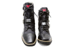 Shane &amp; Shawn Pitt Military Boots Black