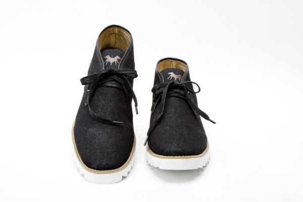 Shane &amp; Shawn RL Rizzo Denim Boots Black
