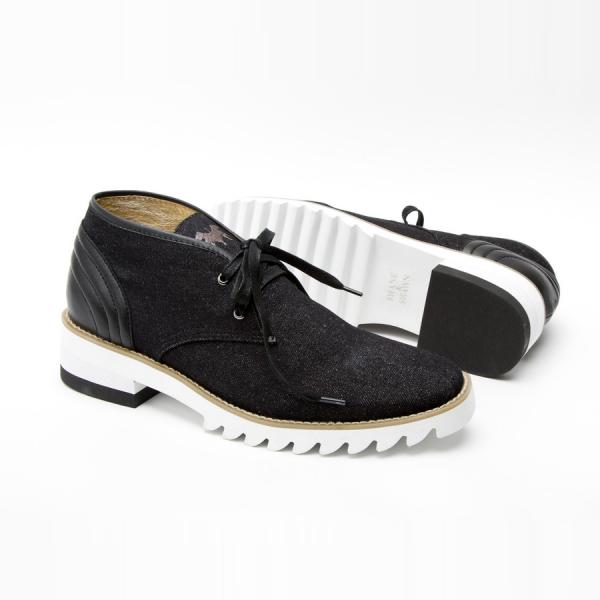 Shane & Shawn RL Rizzo Denim Boots Black