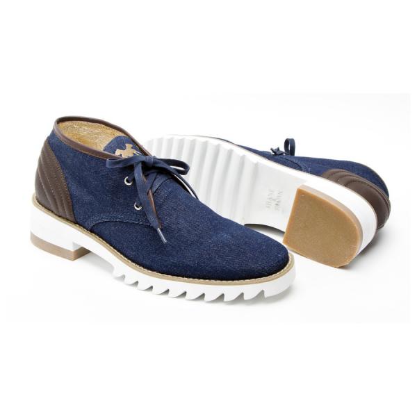 Shane & Shawn RL Rizzo Denim Boots Blue