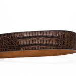 Marco Di Milano Silvio Caiman Crocodile Belt Brown