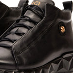 Vinci Leather The Vertex Leather Sneaker Black
