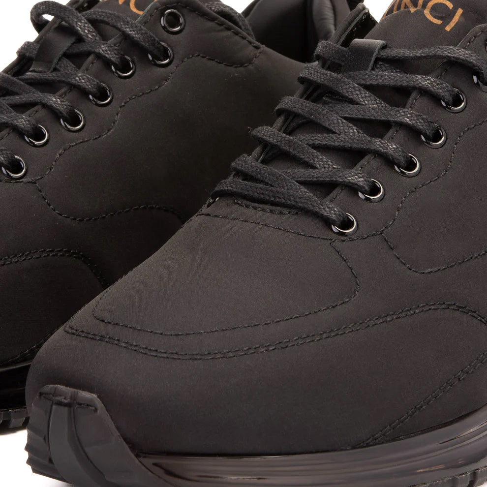 Vinci Leather The Lexington Leather Sneaker Black