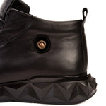 Vinci Leather The Vertex Leather Sneaker Black