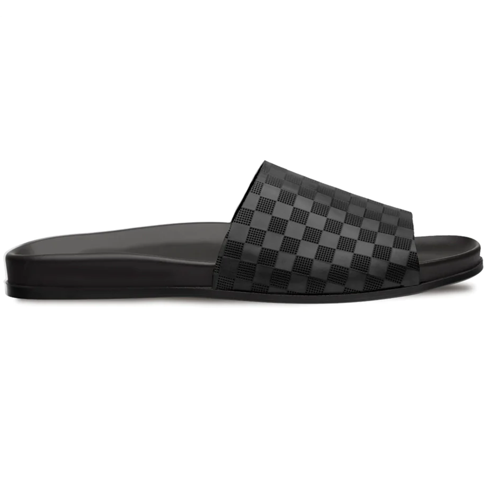 Mezlan Slide Sandals Black