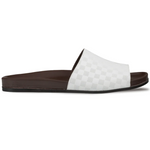 Mezlan Slide Sandals White