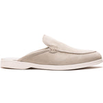 Zelli Soro Sueded Italian Goatskin Mule Grey