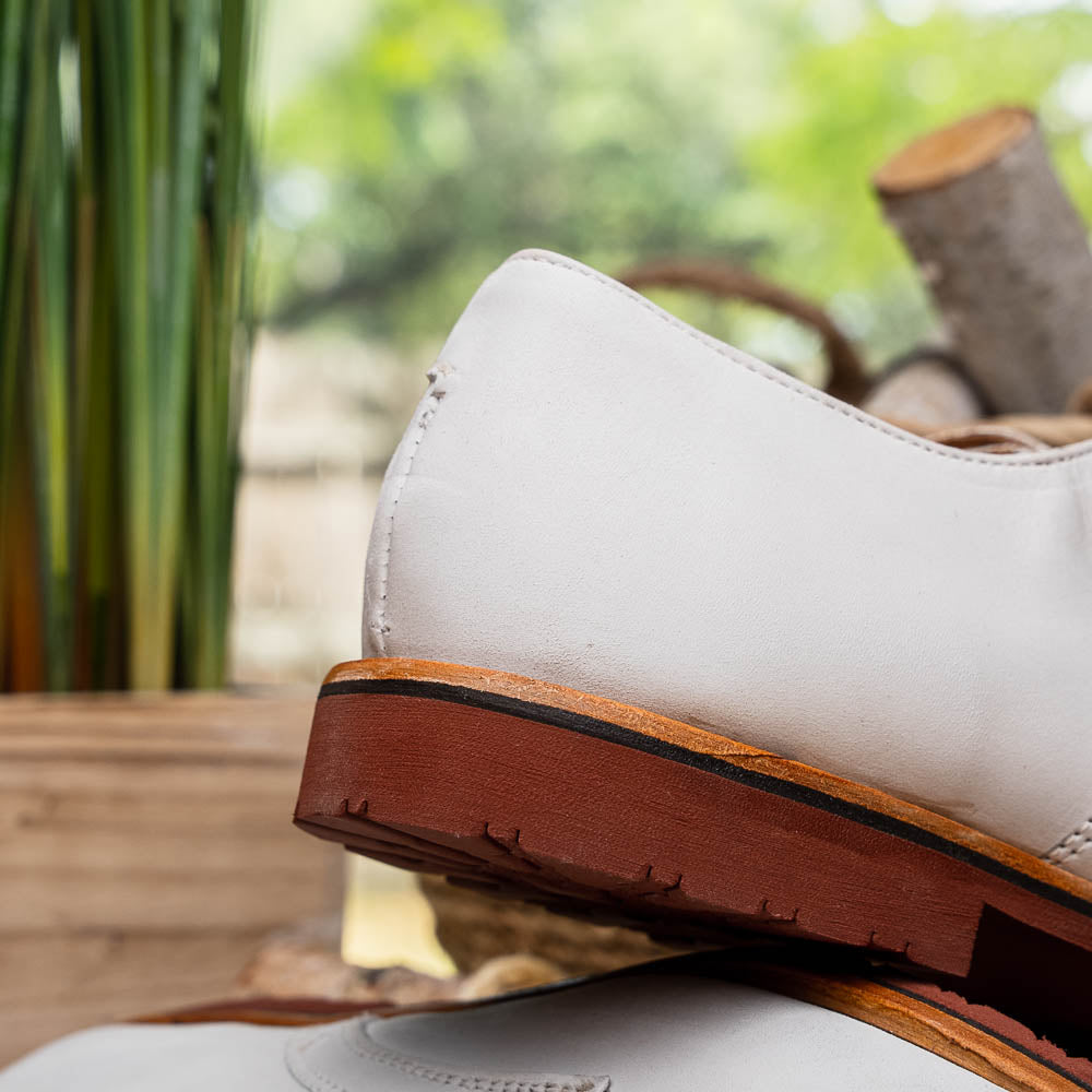 TB Phelps Spencer Nubuck Shoes White