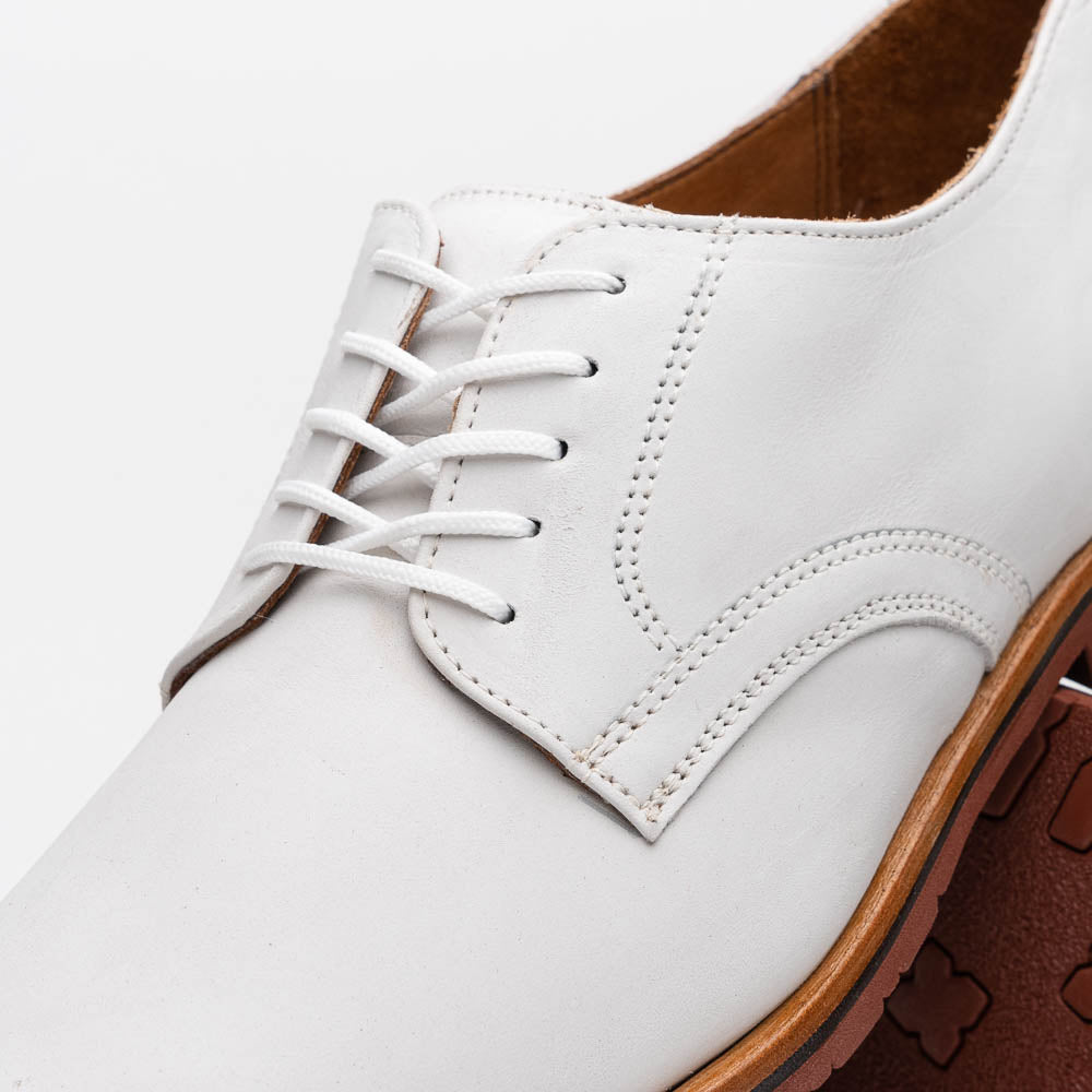 TB Phelps Spencer Nubuck Shoes White