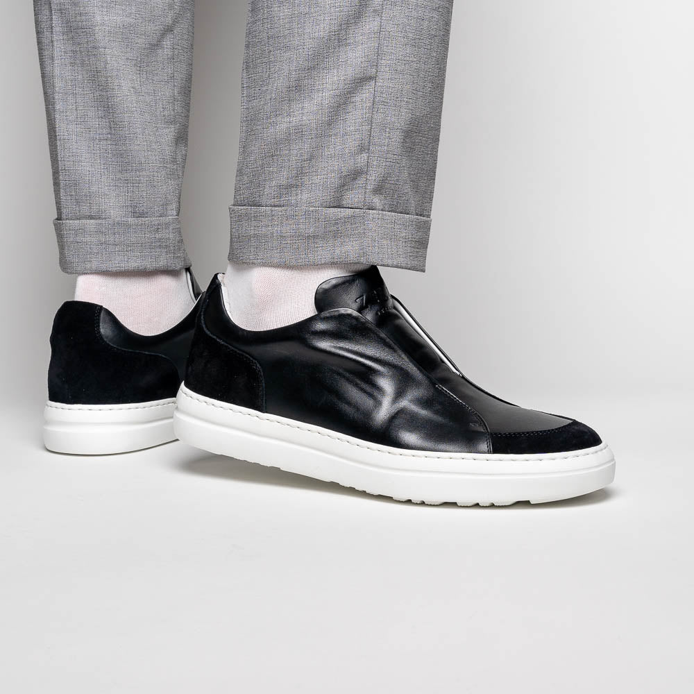 Zelli Spettacolare Slip On Sneakers Black (65-219-BLK)