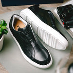 Zelli Spettacolare Slip On Sneakers Black (65-219-BLK)