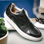 Zelli Spettacolare Slip On Sneakers Black (65-219-BLK)