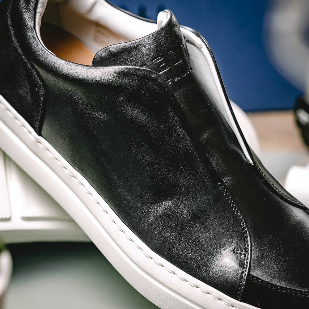 Zelli Spettacolare Slip On Sneakers Black (65-219-BLK)