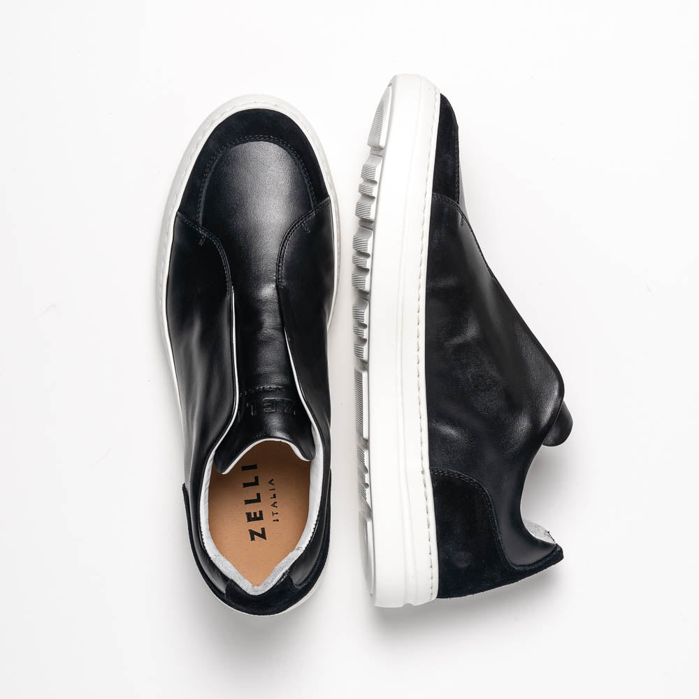Zelli Spettacolare Slip On Sneakers Black (65-219-BLK)