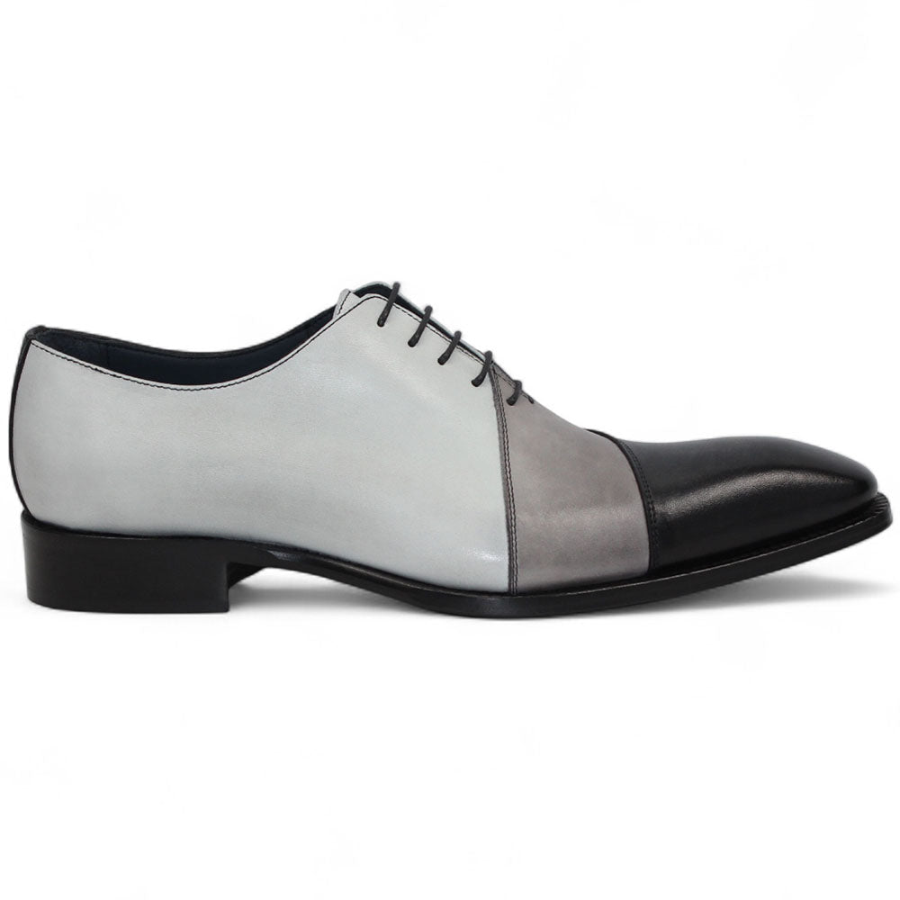 Duca by Matiste Spoleto II Calfskin Spectator Oxford Black Combo