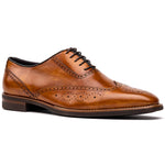 Zelli Stephano Wingtip Oxfords Camel (25-562-CML)