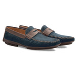 Stemar Driving Loafers Navy