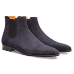 Stemar Ancona Suede Chelsea Boots Blue