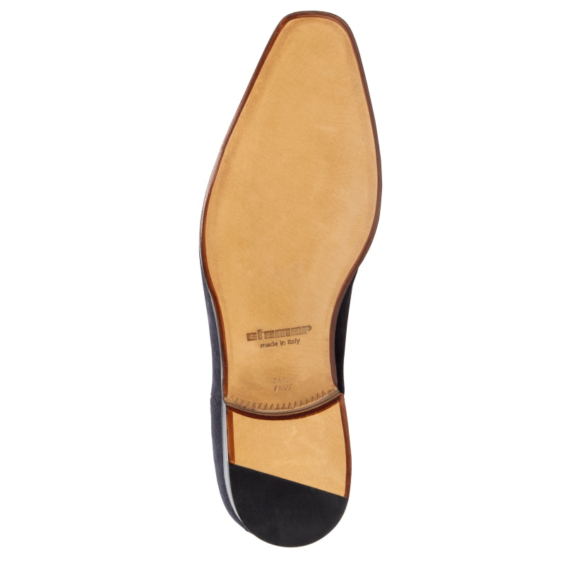 Stemar Ancona Suede Chelsea Boots Blue
