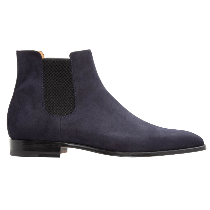 Stemar Ancona Suede Chelsea Boots Blue