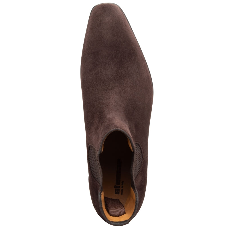 Dr Martens - 2976 Leonore - Stivaletti Chelsea In Pelle Marrone Scuro Con Interno In Pelliccia Dr Martens - 2976 Leonore - Stivaletti Chelsea In Pelle Marrone Scuro Con Interno In Pelliccia
