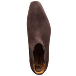 Stemar Ancona Suede Chelsea Boots Dark Brown