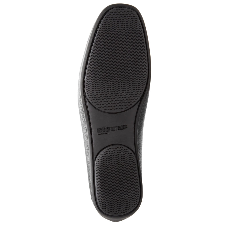 Stemar Bologna Grained Calfskin Loafers Blue