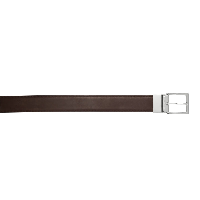 Stemar Bolzano Calfskin Reversible Belt (Black & Brown)