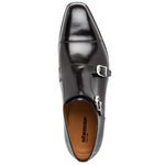 Stemar Genova Double Monk Strap Black
