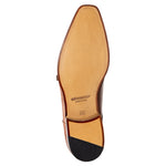 Stemar Genova Double Monk Strap Burnished Tan