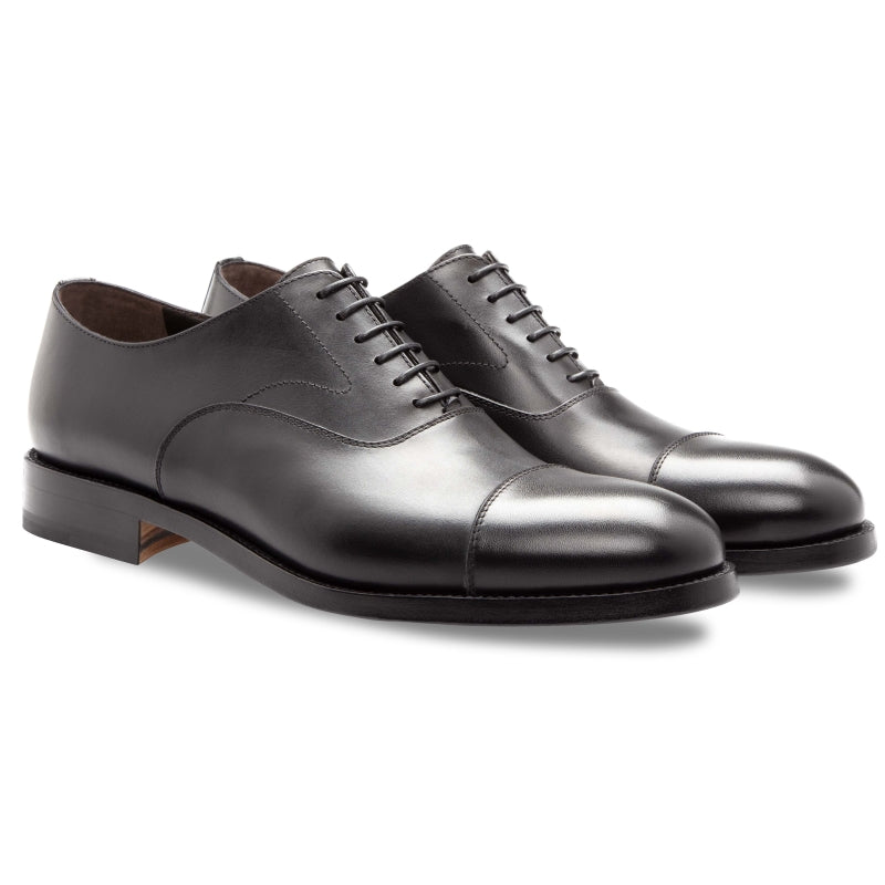 Stemar Lodi Cap Toe Oxfords Black