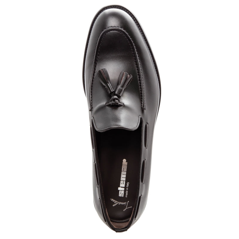 Stemar Lugo Tassel Loafers Black