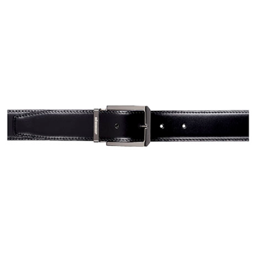Stemar Milano Calfskin Belt Black