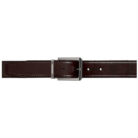 Stemar Milano Calfskin Belt Dark Brown