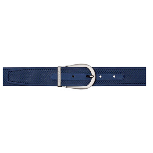 Stemar Lipari Perforated Nubuck Driving Loafers Blue