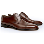 Stemar Cap Toe Shoes Tan