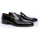 Stemar Dress Penny Loafers Black