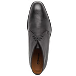 Stemar Ravenna Deerskin Chukka Boots Black WIDE