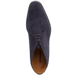 Stemar Ravenna Suede Chukka Boots Navy WIDE