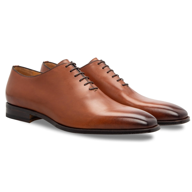Stemar Roma Calfskin Oxfords Burnshed Tan