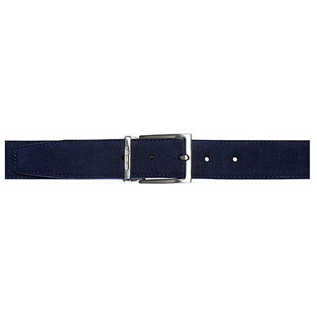 Stemar Roma Suede Belt Blue