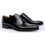 Stemar Siena Medallion Toe Oxfords Black